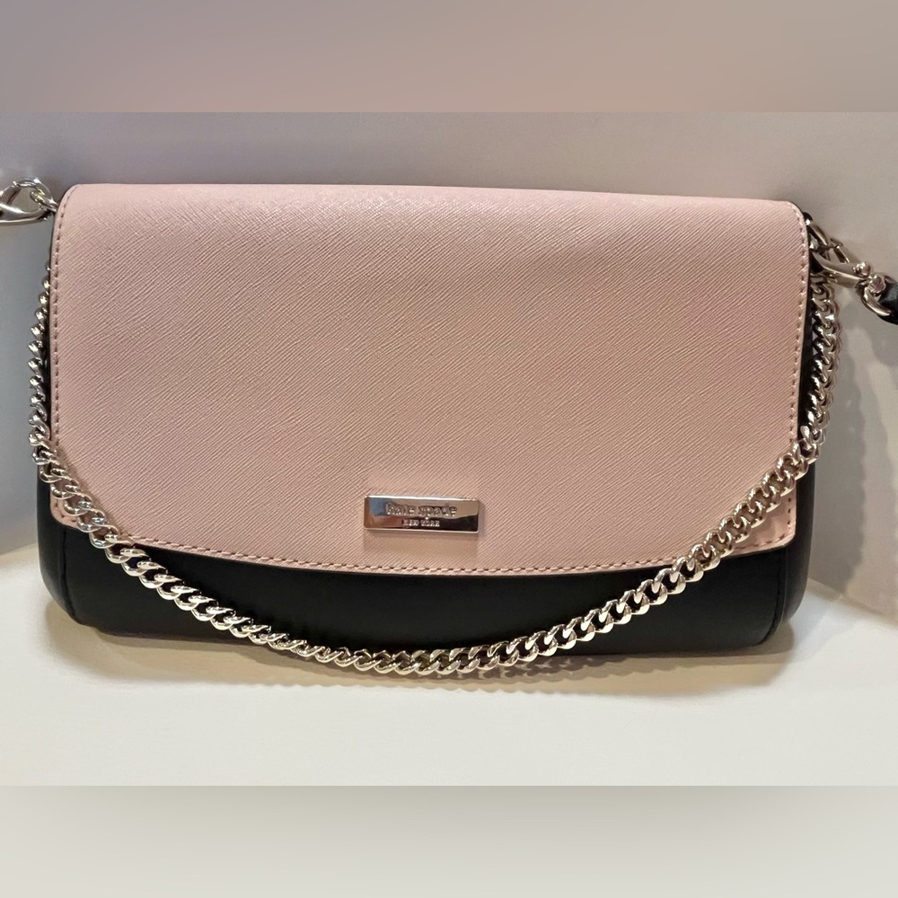 Kate Spade Pink and Black Crossbody Bag